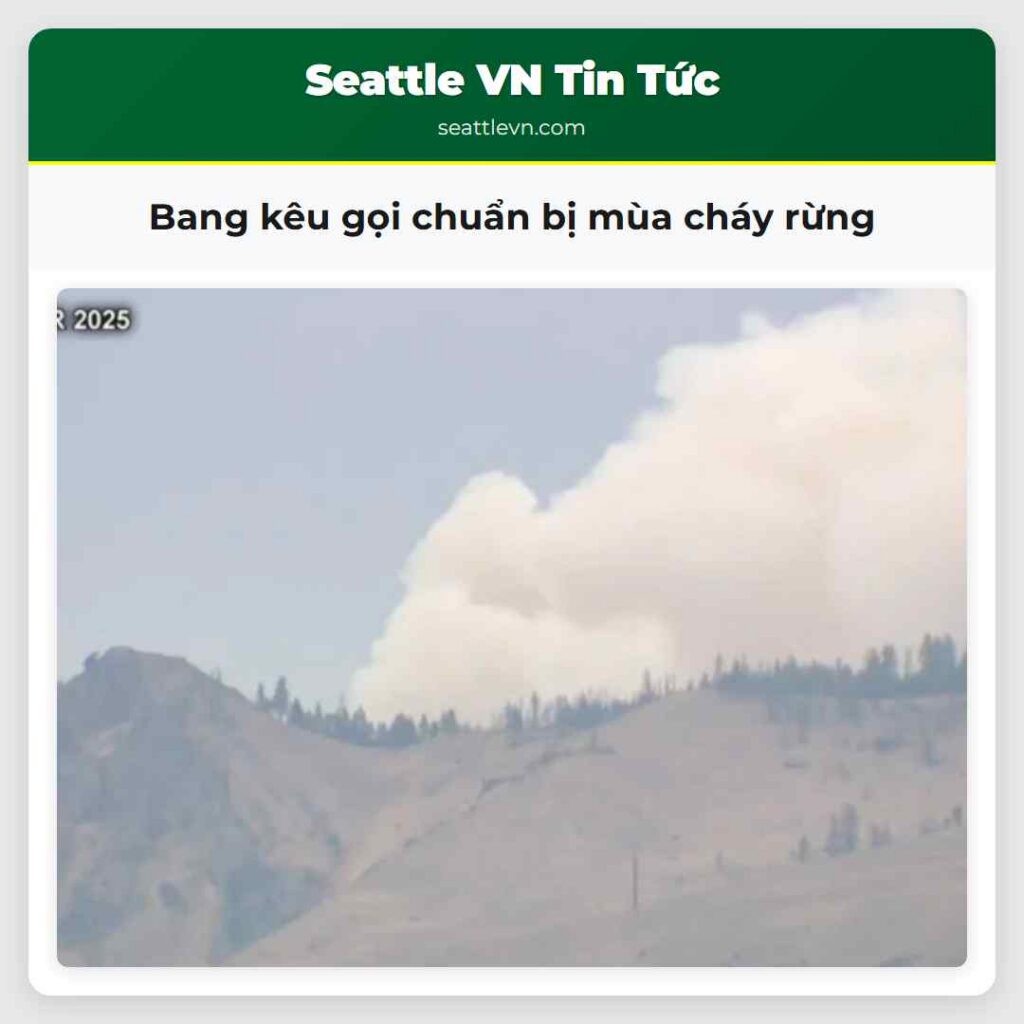 Bang kêu gọi chuẩn bị mùa cháy rừng