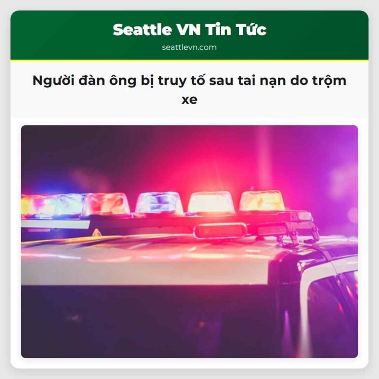 Người đàn ông bị truy tố sau tai nạn do trộm xe