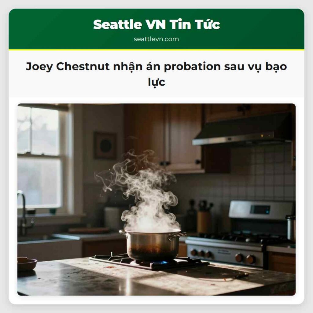 Joey Chestnut nhận án probation sau vụ bạo lực