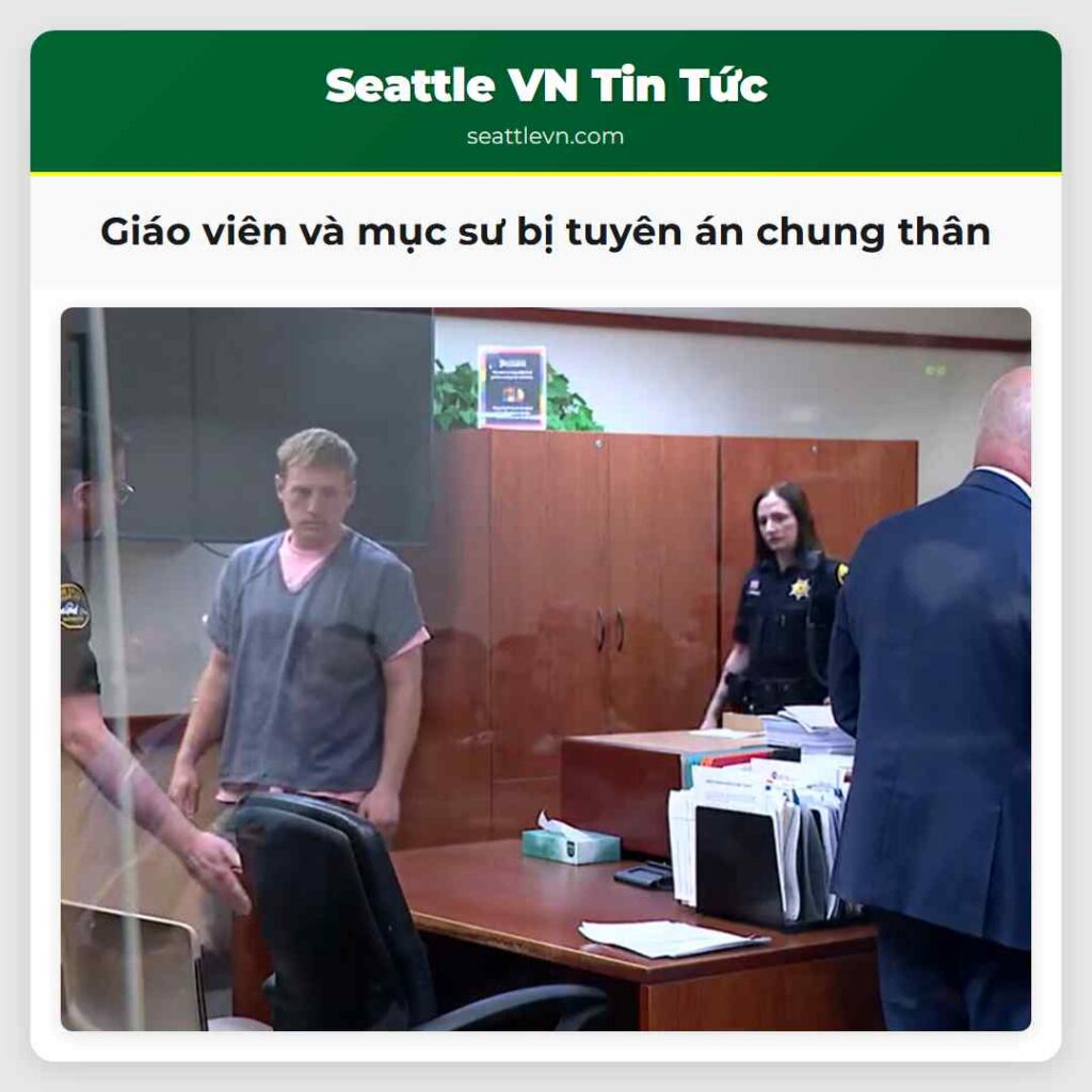 Giáo viên và mục sư bị tuyên án chung thân