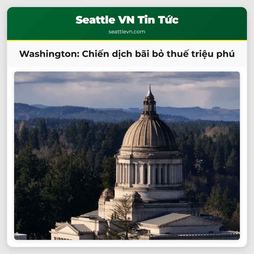 Washington: Chiến dịch bãi bỏ thuế triệu phú