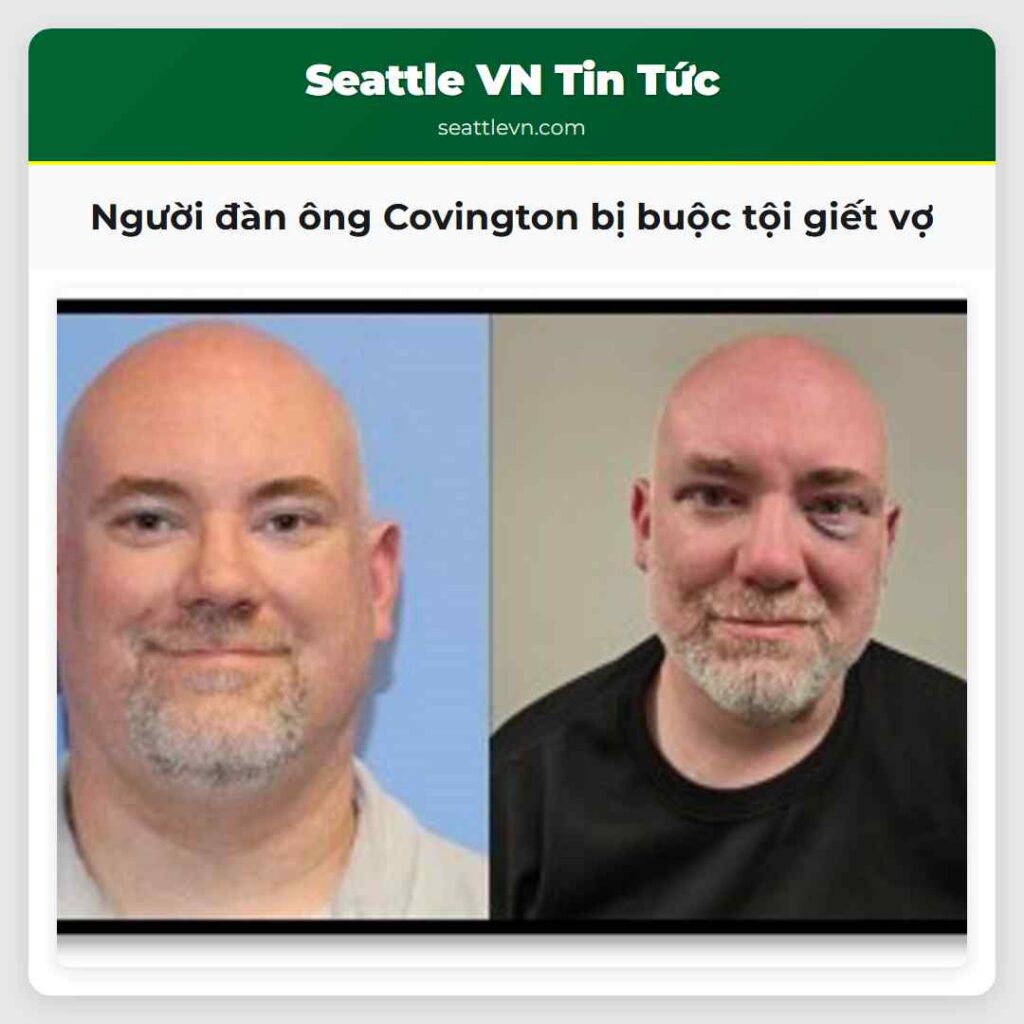 Người đàn ông Covington bị buộc tội giết vợ