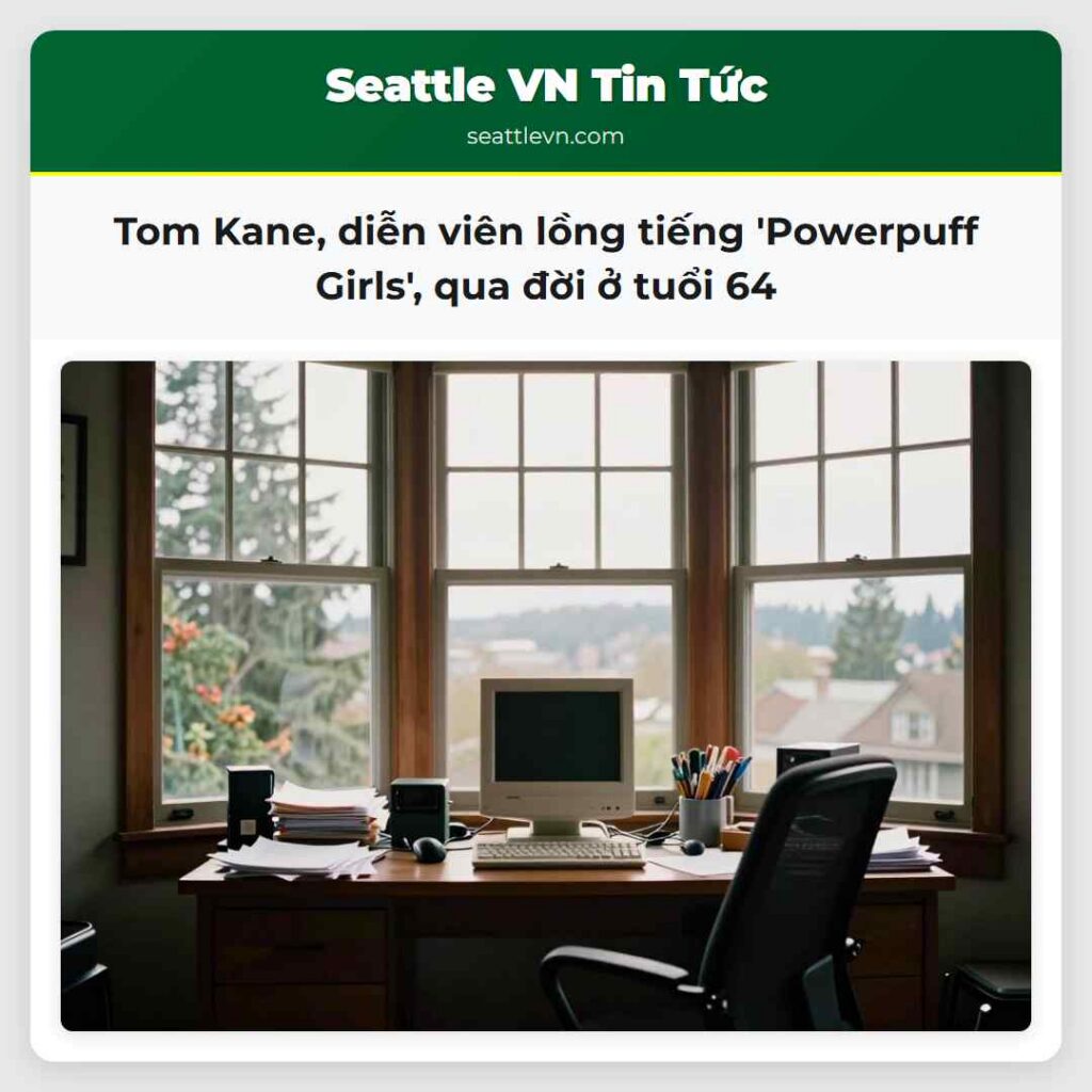 Tom Kane, diễn viên lồng tiếng 'Powerpuff Girls',