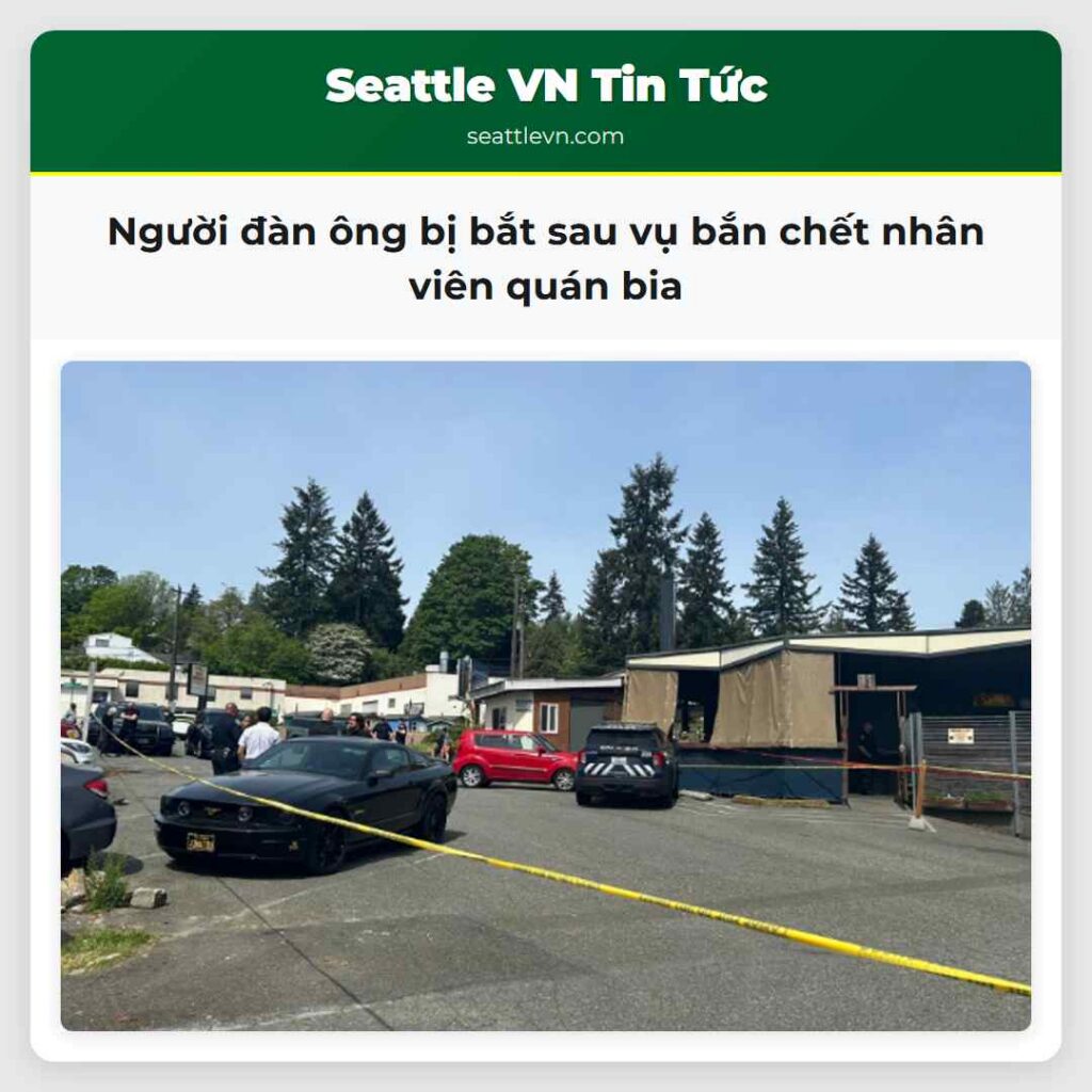 Người đàn ông bị bắt sau vụ bắn chết nhân viên