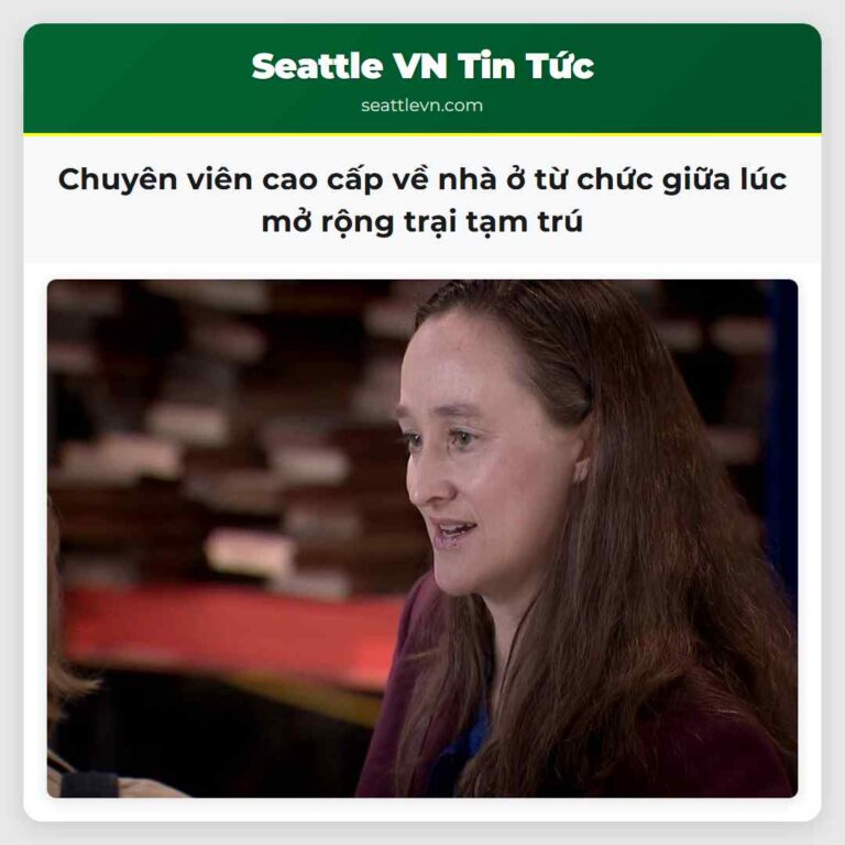 Chuyên viên cao cấp về nhà ở từ chức giữa lúc mở rộng trại tạm trú
