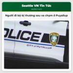Người đi bộ bị thương sau va chạm ở Puyallup