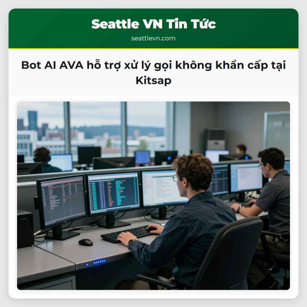 Bot AI AVA hỗ trợ xử lý gọi không khẩn cấp tại