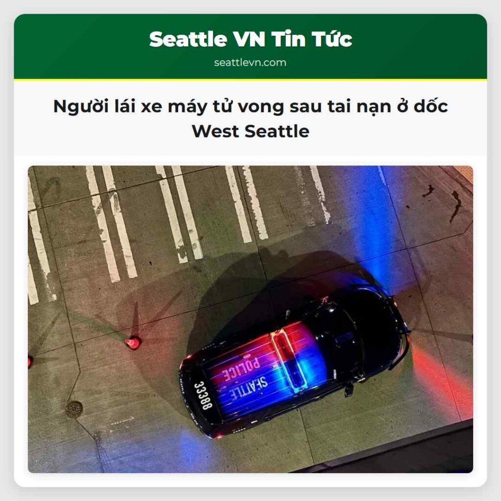 Người lái xe máy tử vong sau tai nạn ở dốc West