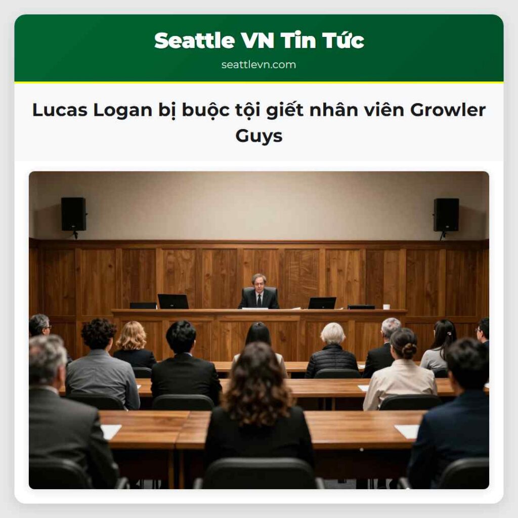 Lucas Logan bị buộc tội giết nhân viên Growler