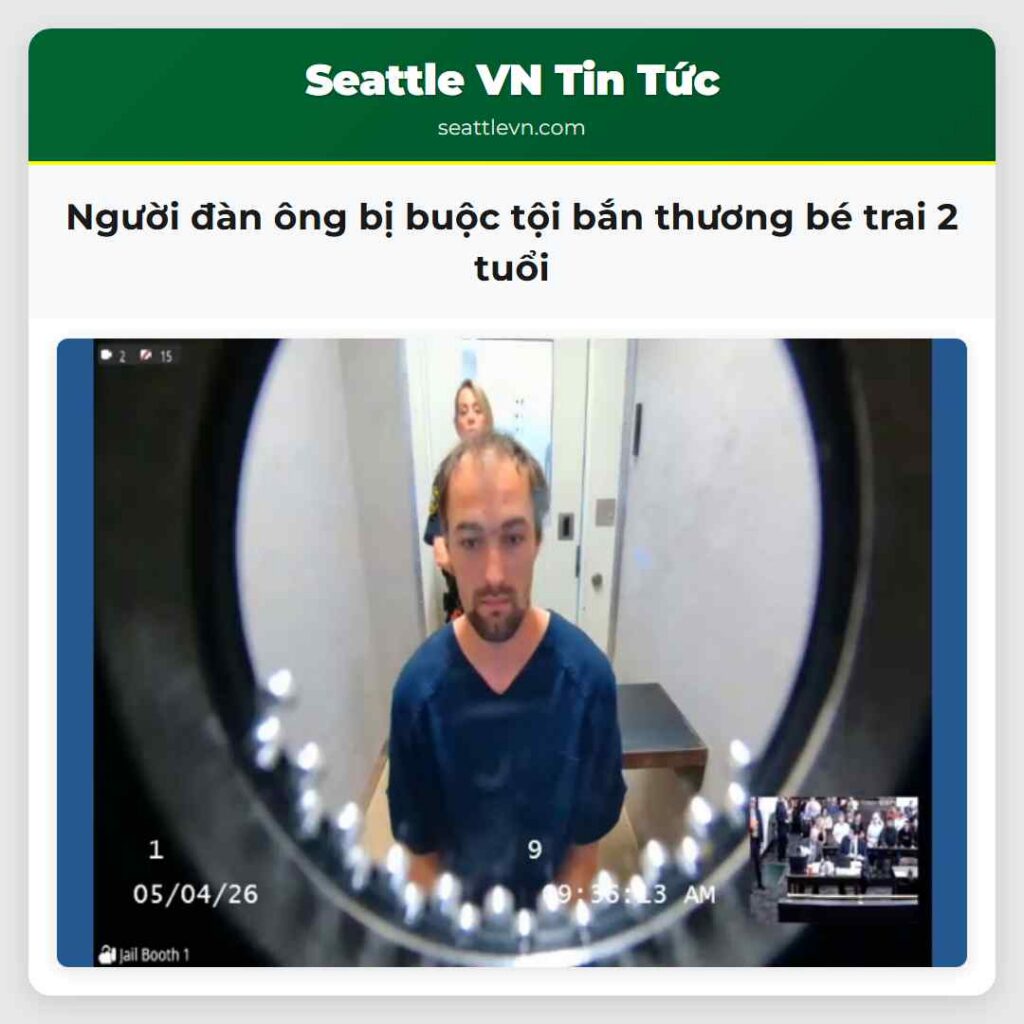 Người đàn ông bị buộc tội bắn thương bé trai 2