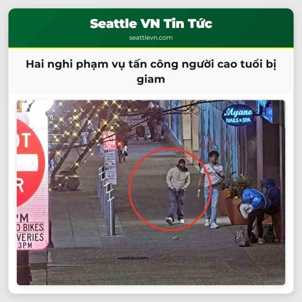 Hai nghi phạm vụ tấn công người cao tuổi bị giam
