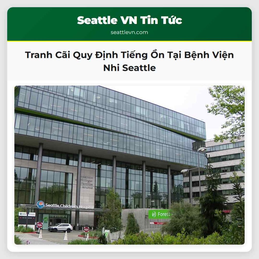 Tranh Cãi Quy Định Tiếng Ồn Tại Bệnh Viện Nhi