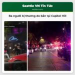 Ba người bị thương do bắn tại Capitol Hill