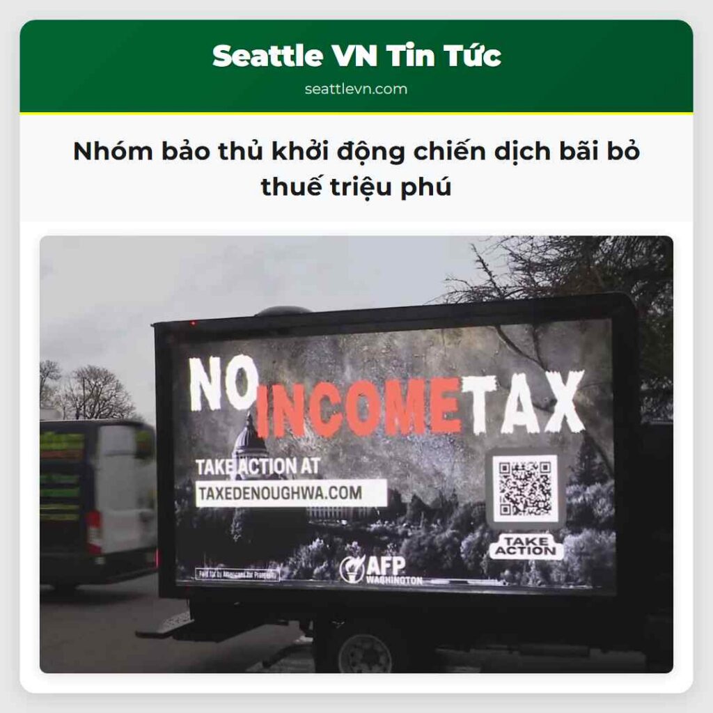 Nhóm bảo thủ khởi động chiến dịch bãi bỏ thuế
