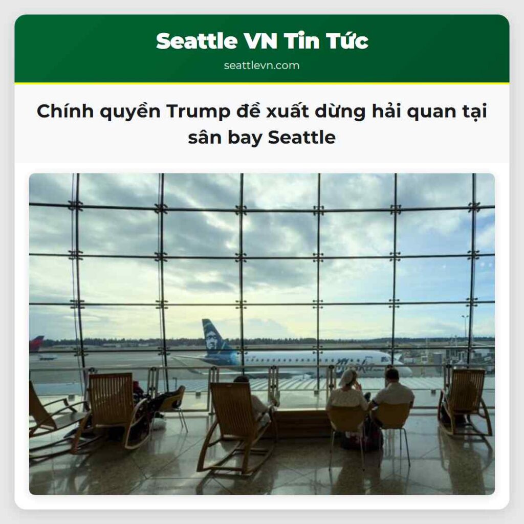 Chính quyền Trump đề xuất dừng hải quan tại sân