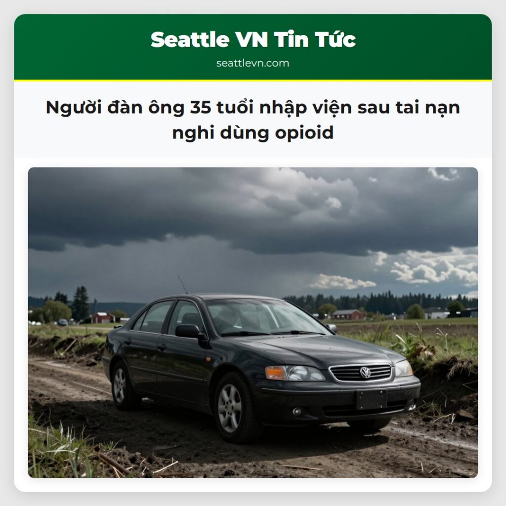 Người đàn ông 35 tuổi nhập viện sau tai nạn nghi