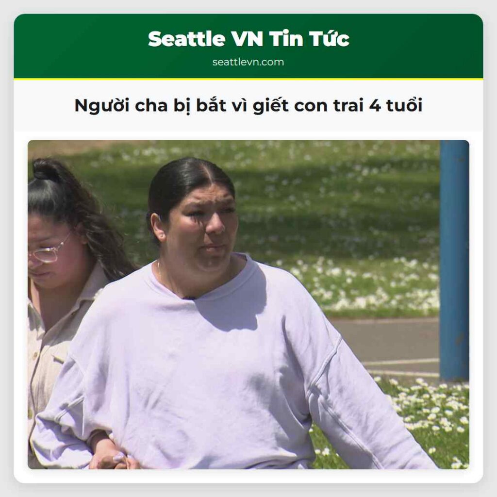 Người cha bị bắt vì giết con trai 4 tuổi
