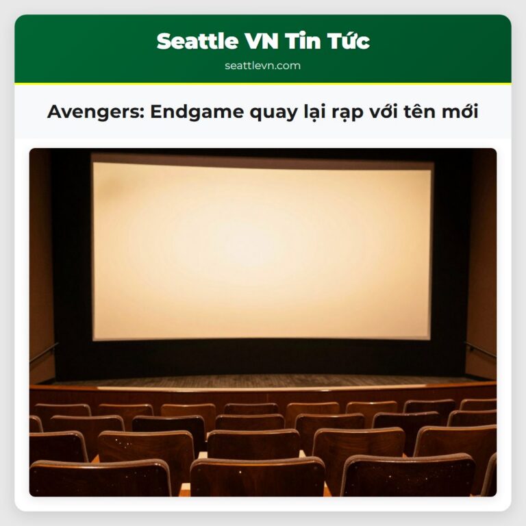 Avengers Endgame quay lại rạp với tên mới