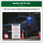 Gấu tấn công 2 người bị thương tại Mount Si