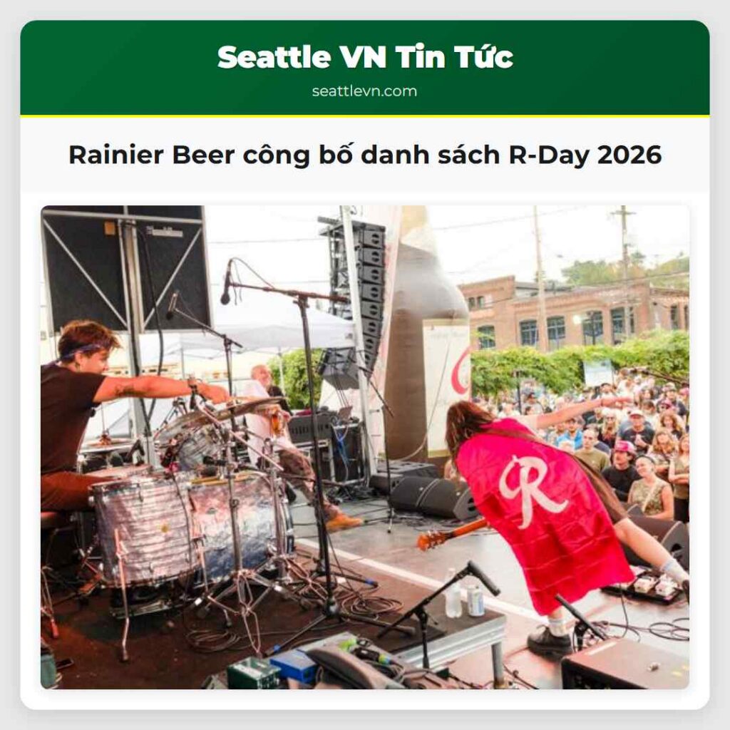 Rainier Beer công bố danh sách R-Day 2026