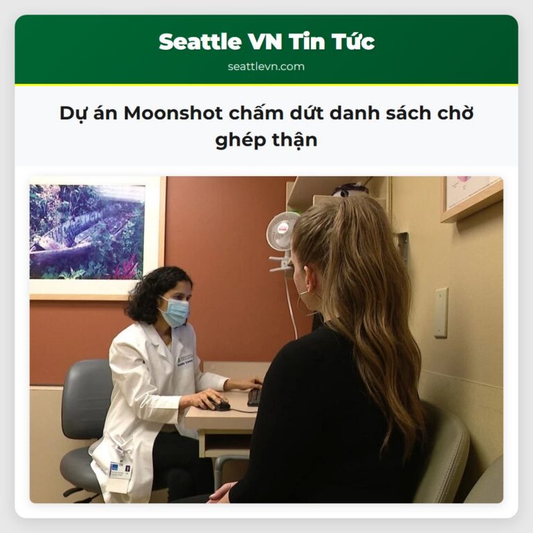 Dự án Moonshot chấm dứt danh sách chờ ghép thận