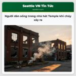 Người dân sống trong nhà hát Temple khi cháy xảy ra