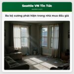 Ba bộ xương phát hiện trong nhà mua đấu giá
