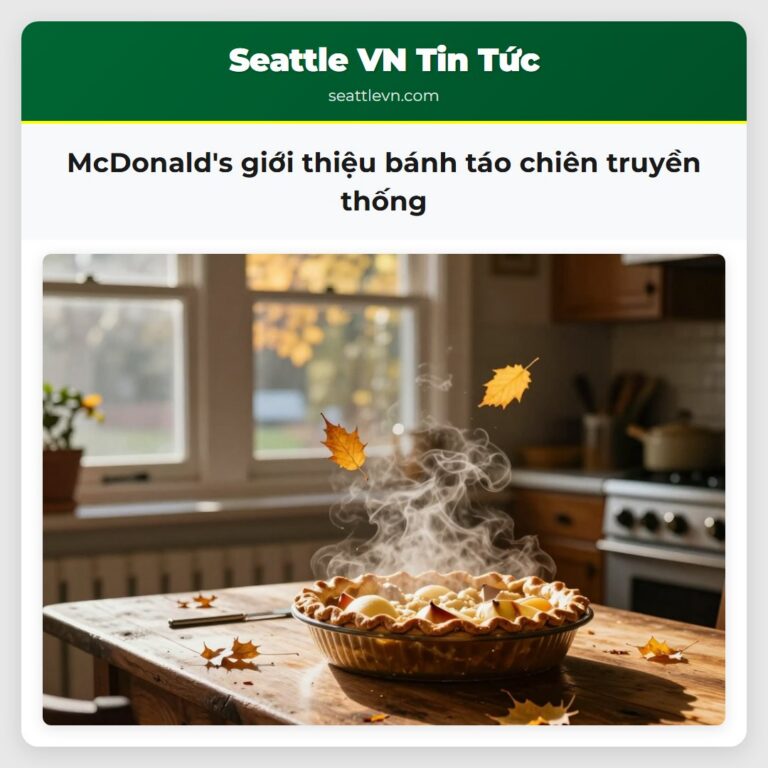 McDonalds giới thiệu bánh táo chiên truyền thống