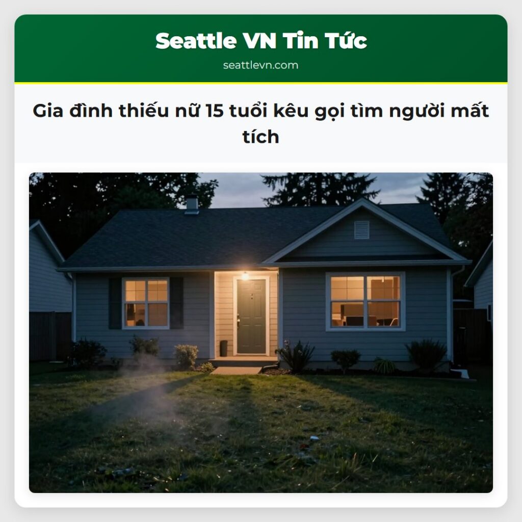 Gia đình thiếu nữ 15 tuổi kêu gọi tìm người mất