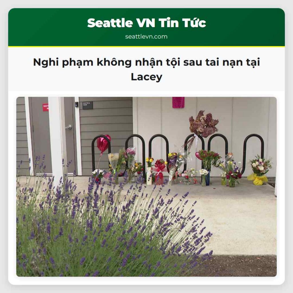 Nghi phạm không nhận tội sau tai nạn tại Lacey