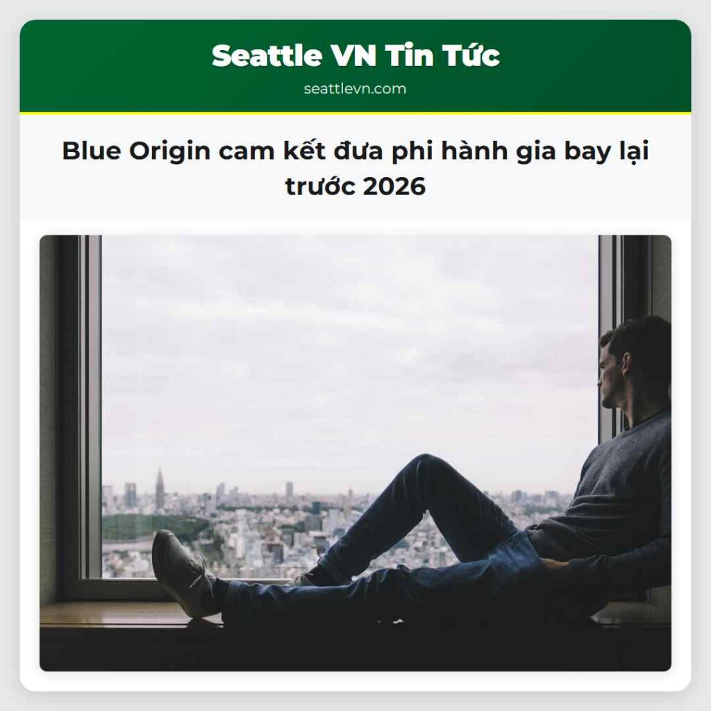 Blue Origin cam kết đưa phi hành gia bay lại