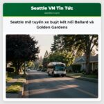 Seattle mở tuyến xe buýt kết nối Ballard và Golden Gardens