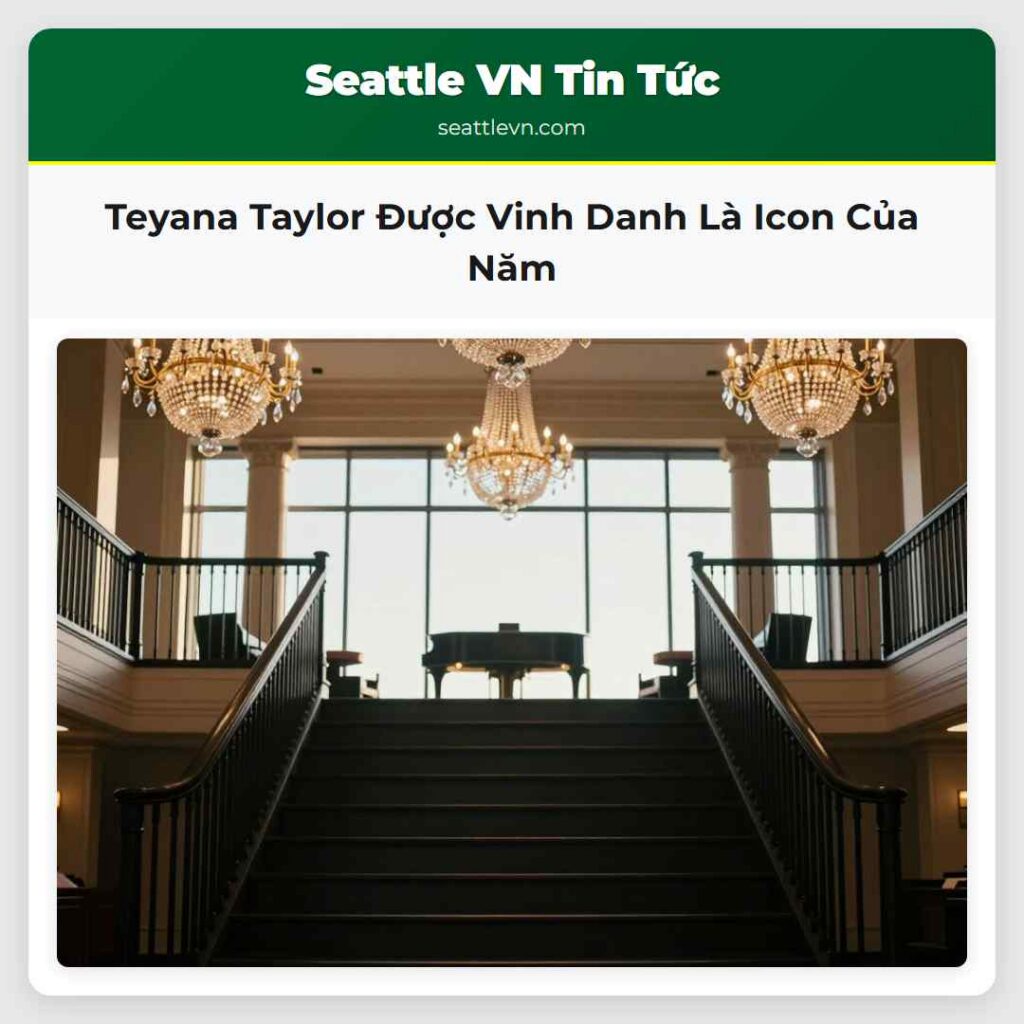 Teyana Taylor Được Vinh Danh Là Icon Của Năm