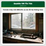 Honda triệu hồi 880.514 xe do lỗi hệ thống treo