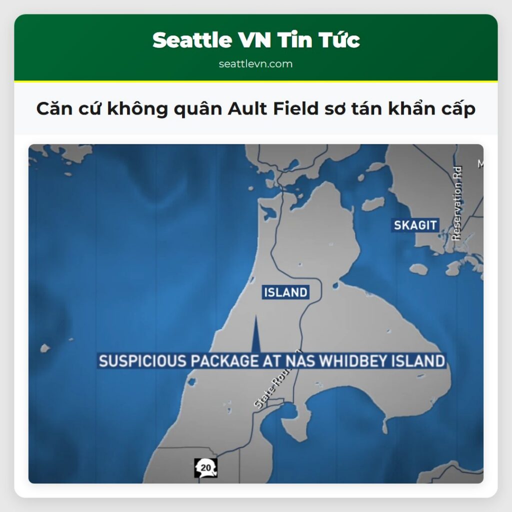 Căn cứ không quân Ault Field sơ tán khẩn cấp