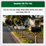 Tòa án Tối cao chấp nhận đếm phiếu bưu điện sau ngày bầu cử