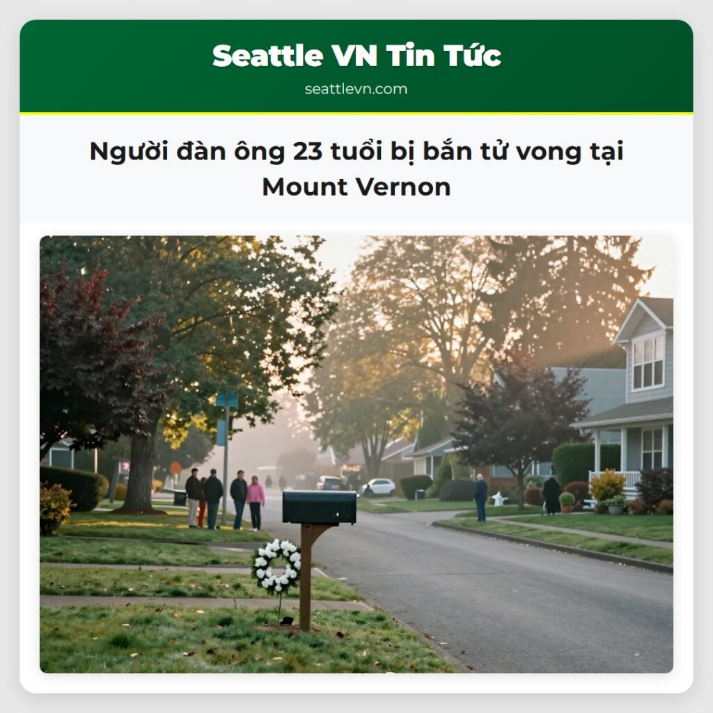 Người đàn ông 23 tuổi bị bắn tử vong tại Mount