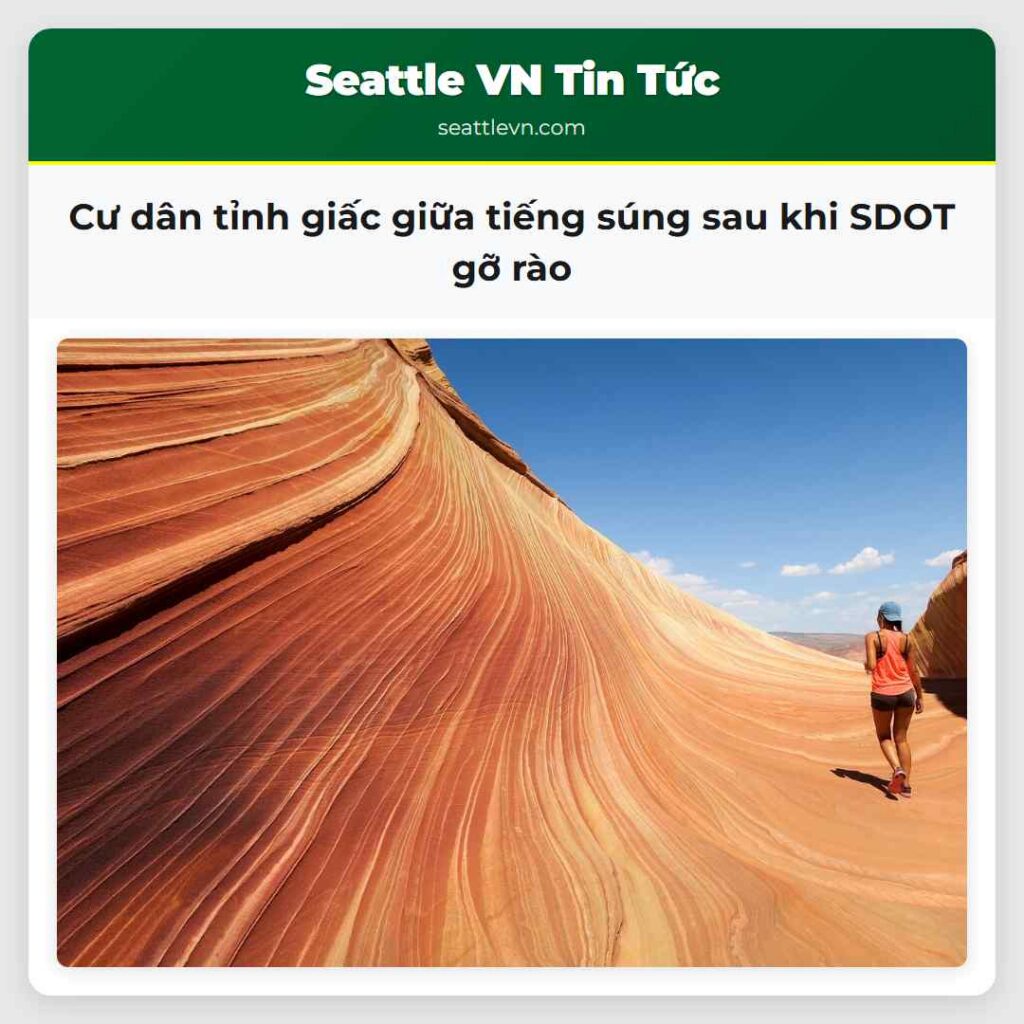 Cư dân tỉnh giấc giữa tiếng súng sau khi SDOT gỡ