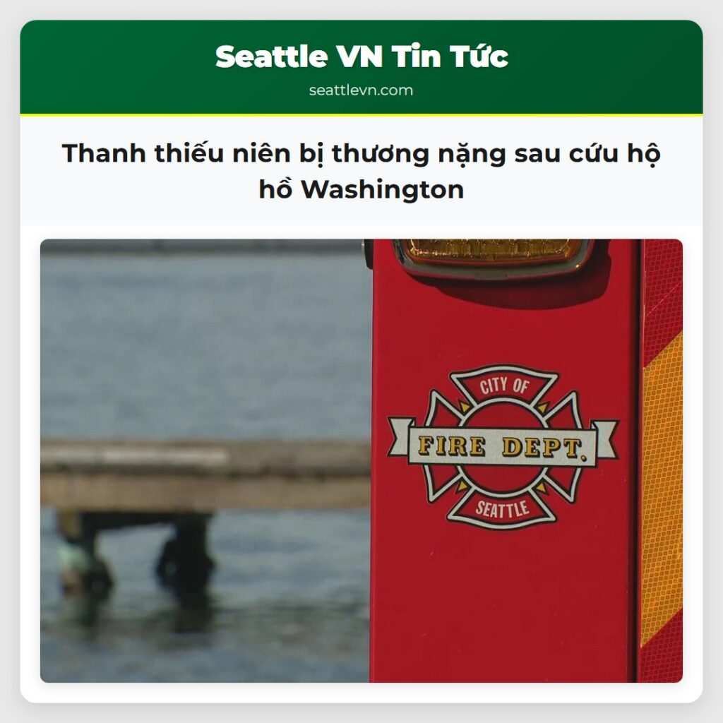 Thanh thiếu niên bị thương nặng sau cứu hộ hồ