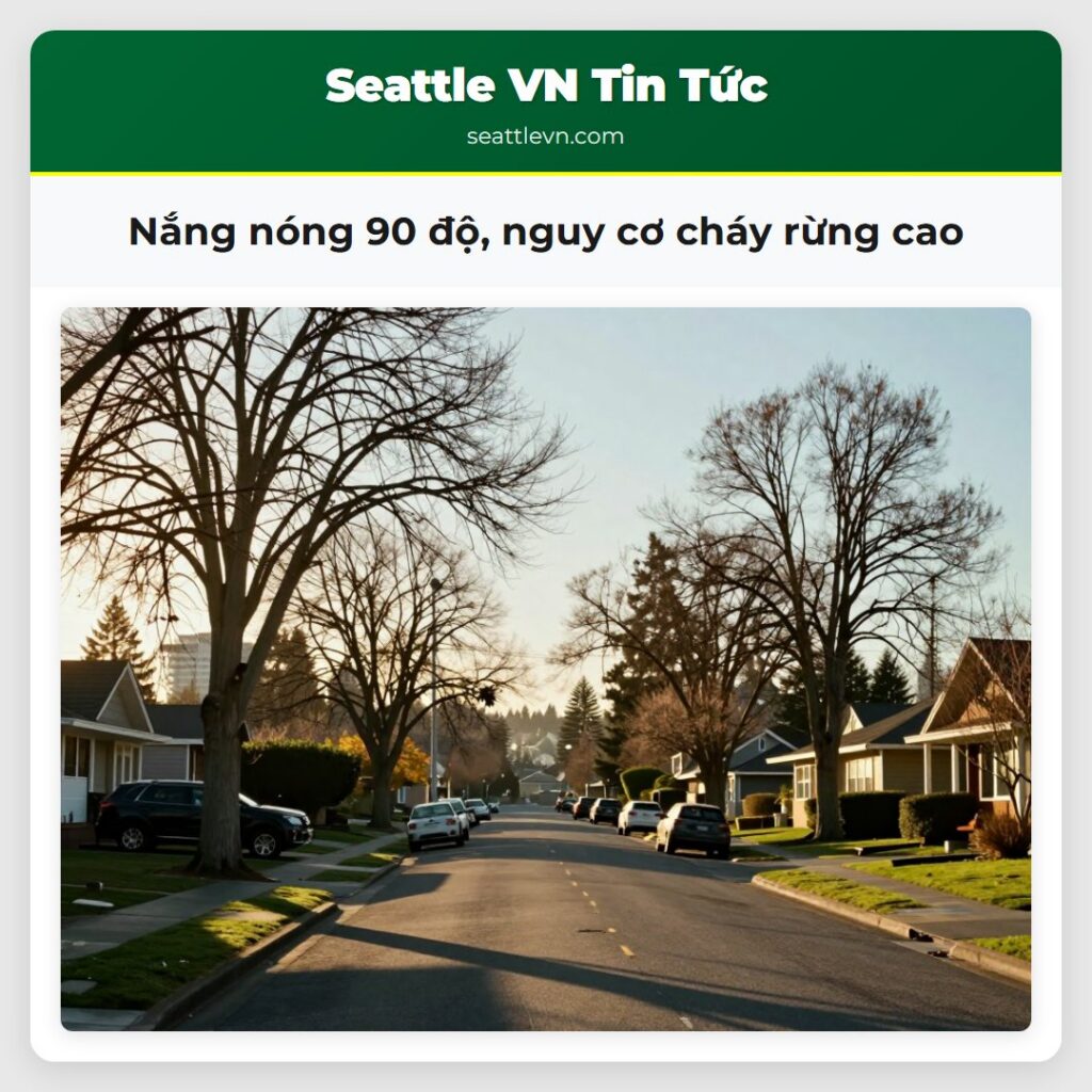Nắng nóng 90 độ, nguy cơ cháy rừng cao