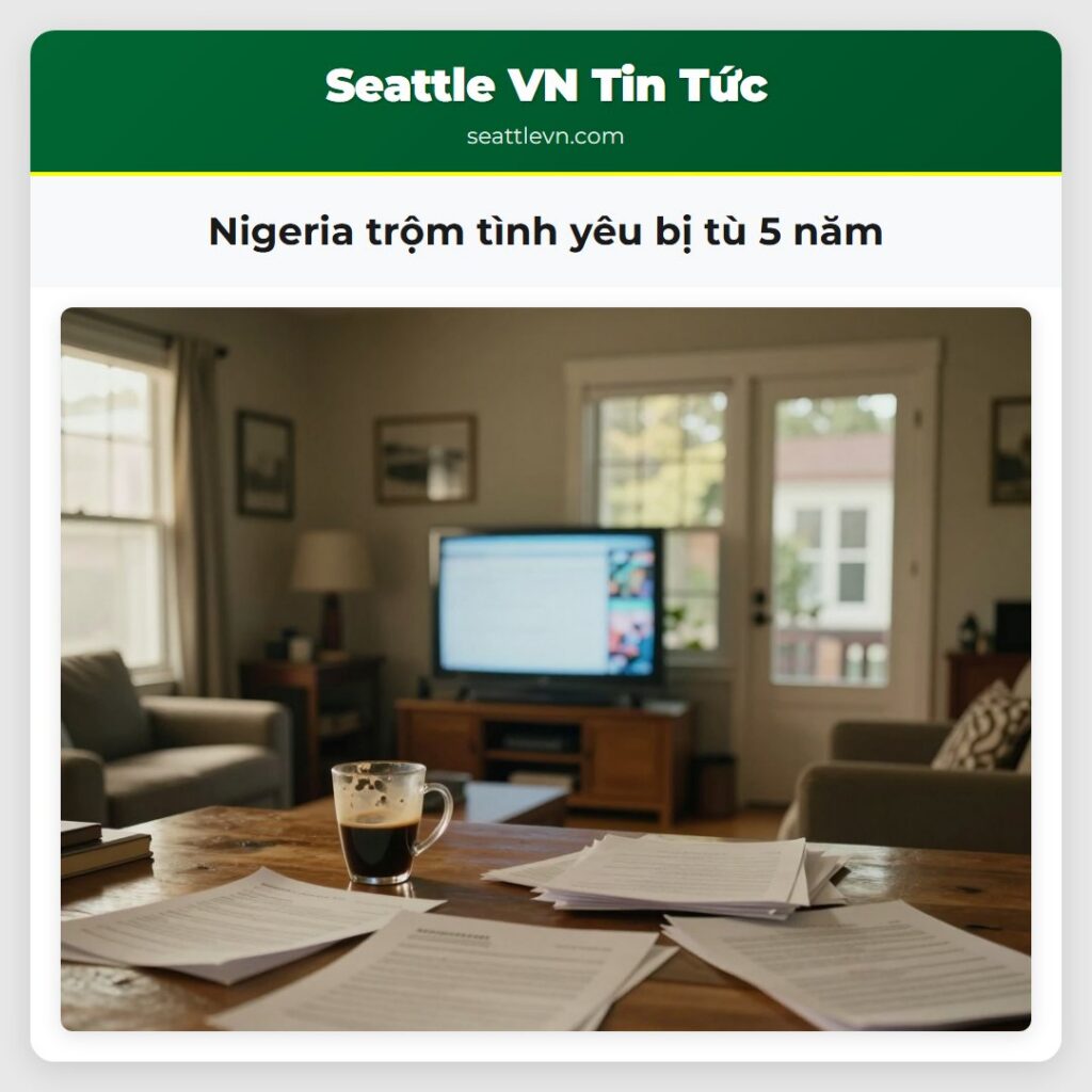 Nigeria trộm tình yêu bị tù 5 năm