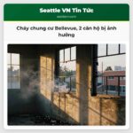Cháy chung cư Bellevue 2 căn hộ bị ảnh hưởng