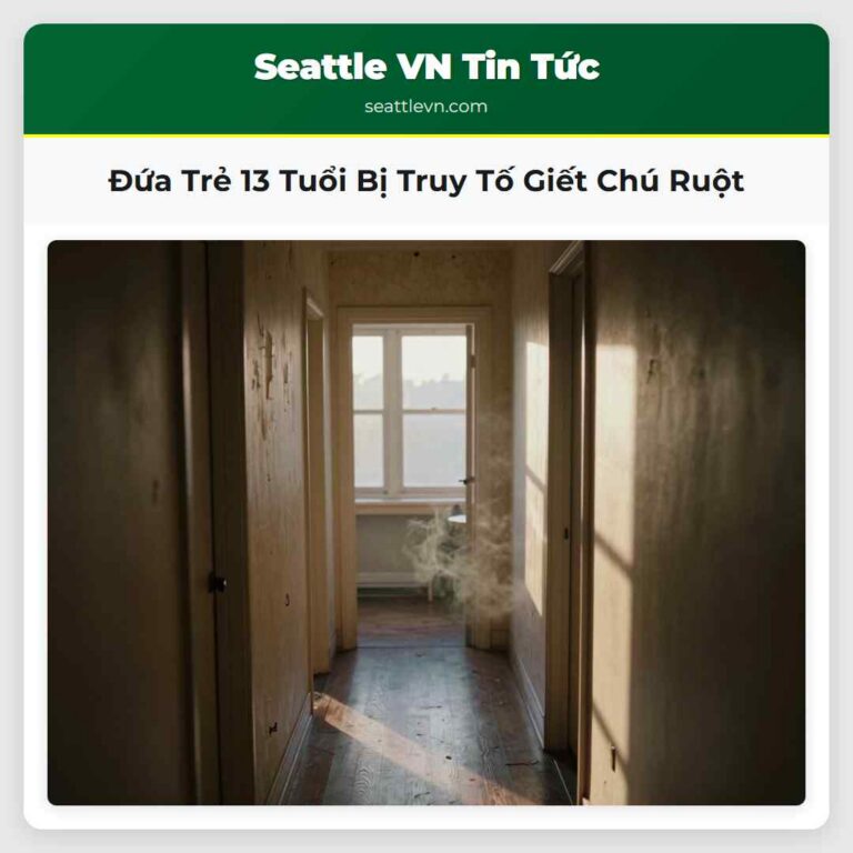 Đứa Trẻ 13 Tuổi Bị Truy Tố Giết Chú Ruột