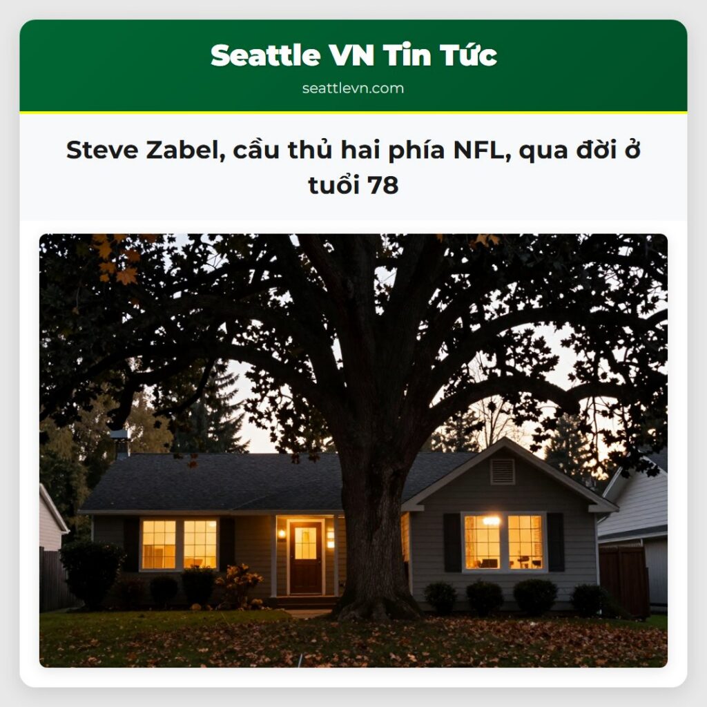 Steve Zabel, cầu thủ hai phía NFL, qua đời ở tuổi