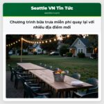 Chương trình bữa trưa miễn phí quay lại với nhiều địa điểm mới