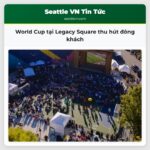 World Cup tại Legacy Square thu hút đông khách