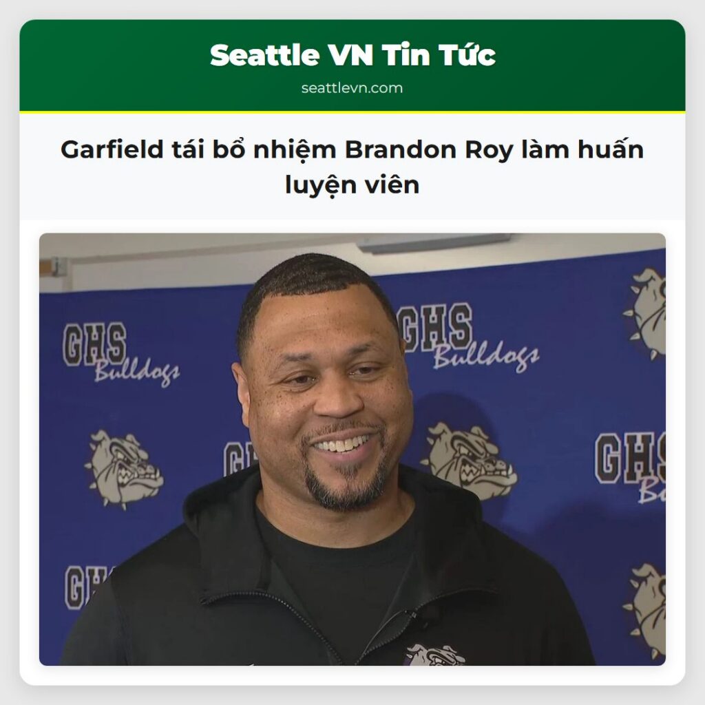 Garfield tái bổ nhiệm Brandon Roy làm huấn luyện