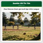 Paul Skenes tham gia buổi tập Little League