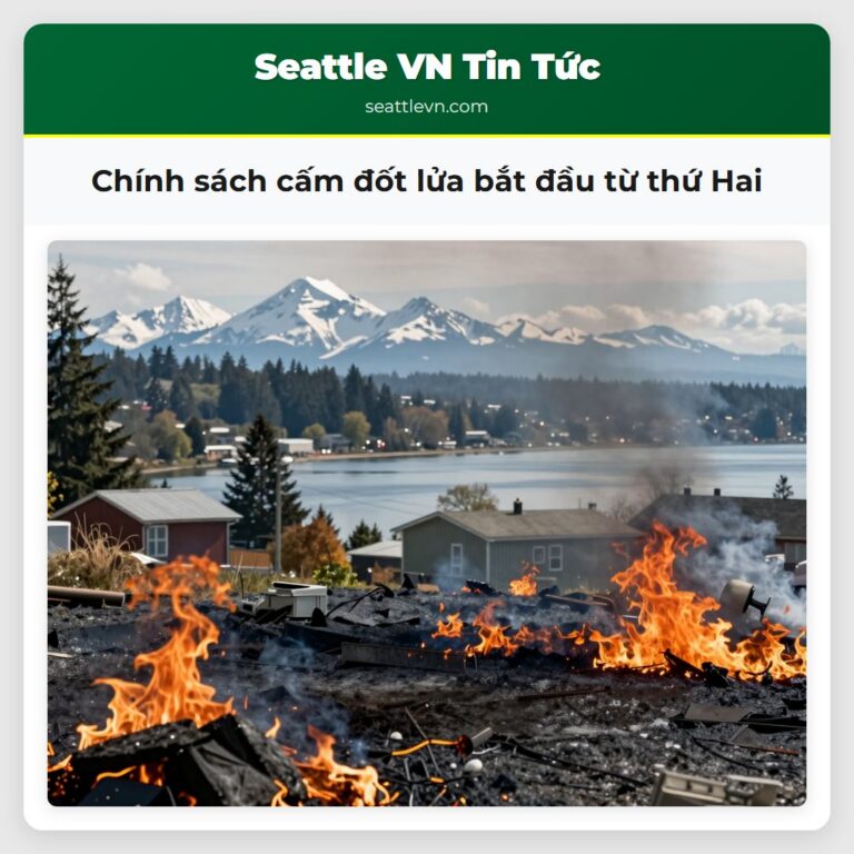 Chính sách cấm đốt lửa bắt đầu từ thứ Hai