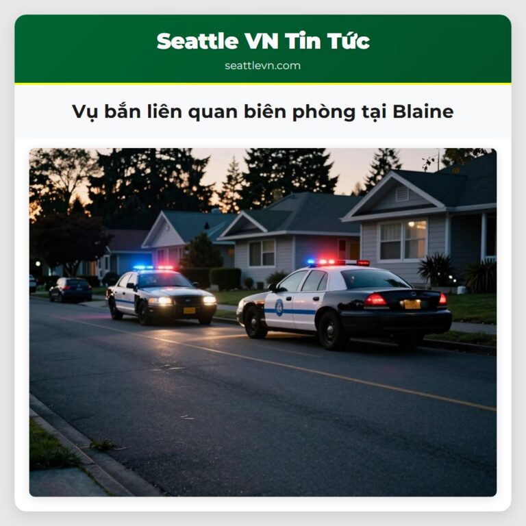 Vụ bắn liên quan biên phòng tại Blaine